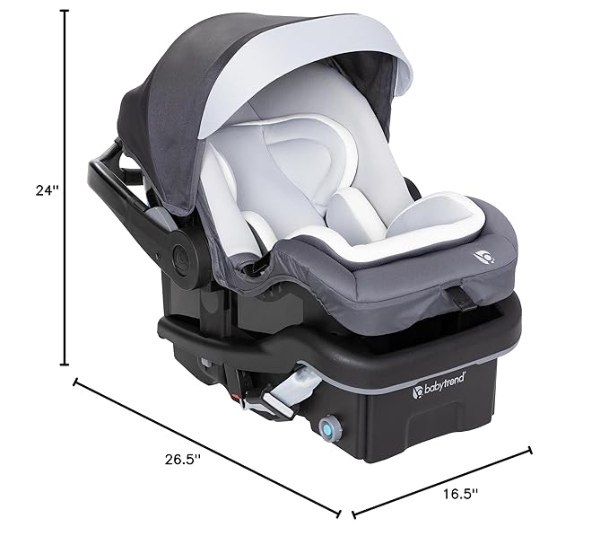 Baby Trend Secure-Lift Infant Car Seat, Dash Grey
