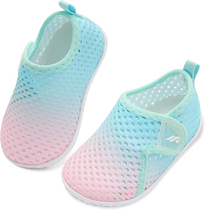 JIASUQI Baby Boys Girls Barefoot Swim Pool Water Shoes Beach Walking Sandals Athletic Sneakers