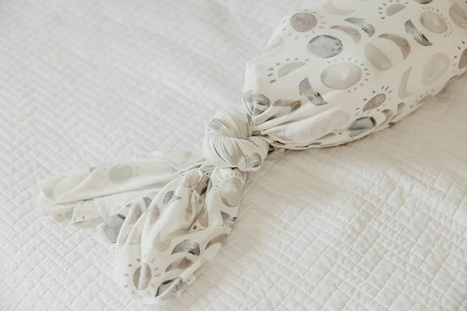 Copper Pearl Baby Swaddle Blanket - Premium Knit Baby Blanket, Large Soft Stretchy Receiving Blankets for Baby Boy and Girl, Swaddles for Newborn, Infant, and Toddler (Eclipse)