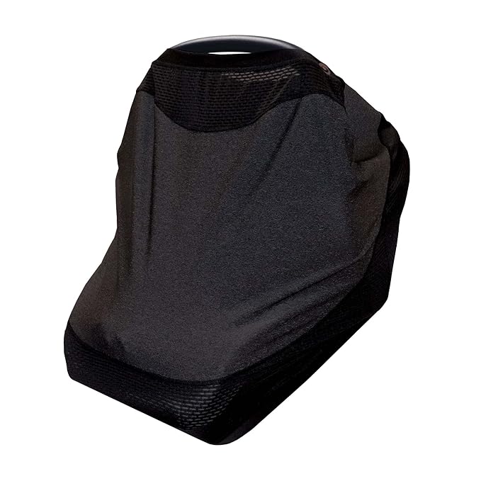 Boppy 4 and More Multi-use Cover, Charcoal, Quick-Dry UPF 50+ Knit and Breathable Mesh, Versatile for Car Seat Canopy, Nursing Cover, Infant Strollers, Shopping Carts, Highchairs and More