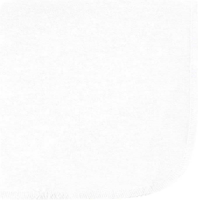 Hudson Baby Unisex Baby Flannel Cotton Washcloths, Lilac Elephants 12 Pack, One Size