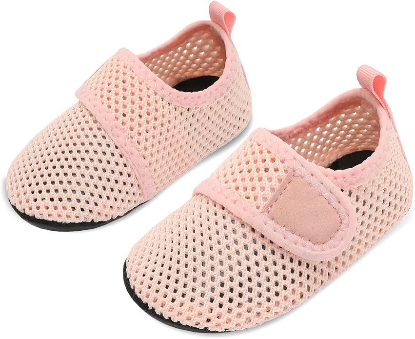 JIASUQI Baby Boys and Girls Barefoot Swim Water Skin Shoes Aqua Socks for Beach Swim Pool