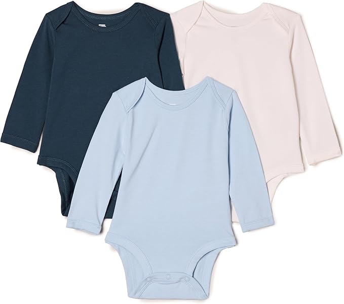 Amazon Essentials x Sofia Grainge Unisex Babies' Long Sleeve Crew Neck Bodysuit