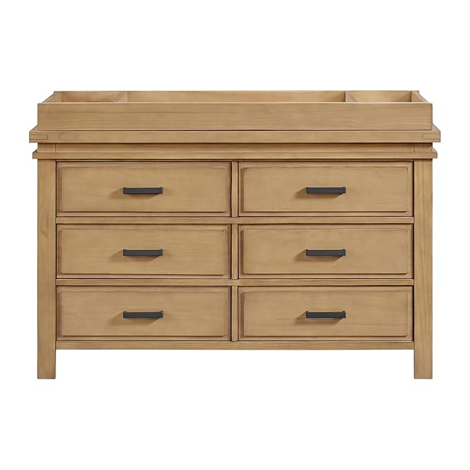 Soho Baby Mystic Changing Topper, Honey Wood