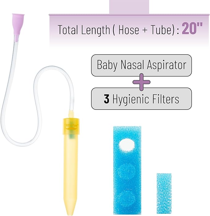 Mr. Pen- Baby Nasal Aspirator with 3 Extra Hygiene Filters, Nose Suctioners for Babies