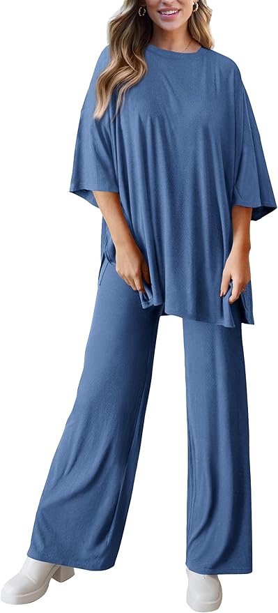 PRETTYGARDEN Two Piece Sets for Women Summer Fashion Lounge Matching Set 2026 Spring Travel Vacation Airport Outfits Clothing