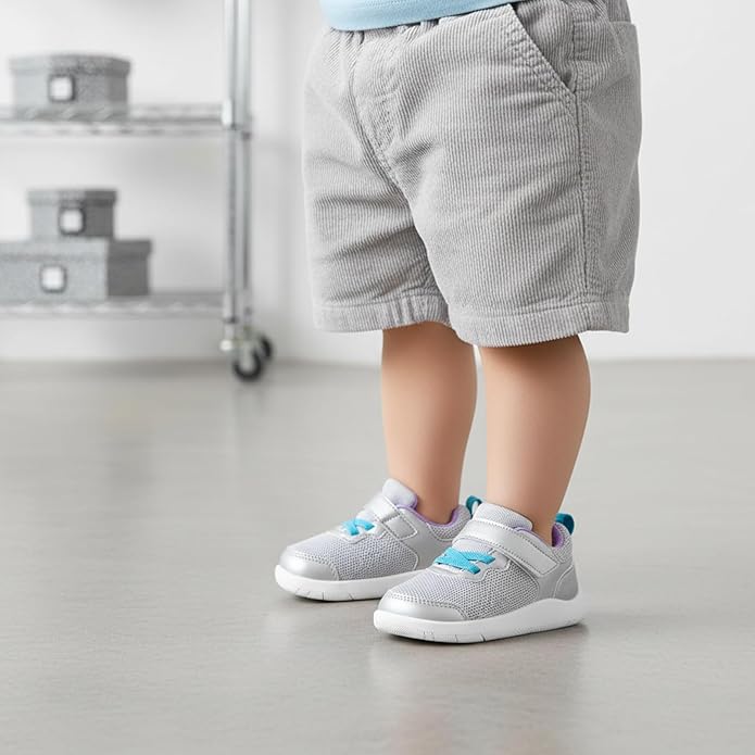 Wide Toe Box Toddler Shoes Baby First Walking Shoe Boys Girls Non-Slip Zero Drop Minimalist Tennis Sneakers