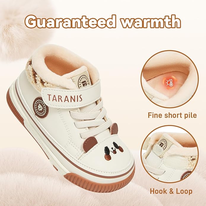 TARANIS Baby Squeaky Shoes Walking Sneakers with On/Off Squeaker Switch Non-Slip First Walkers Soft Rubber Toe Breathable Mesh