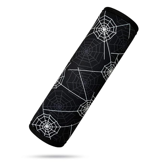 Spider Seat Belt Cover for Kids, Seat Belt Pad for Boys, Car Seat Straps Shoulder Pads for Kids, Kid's Seat Belt Cushion, Shoulder Strap Pad, 1 Piece(Black）