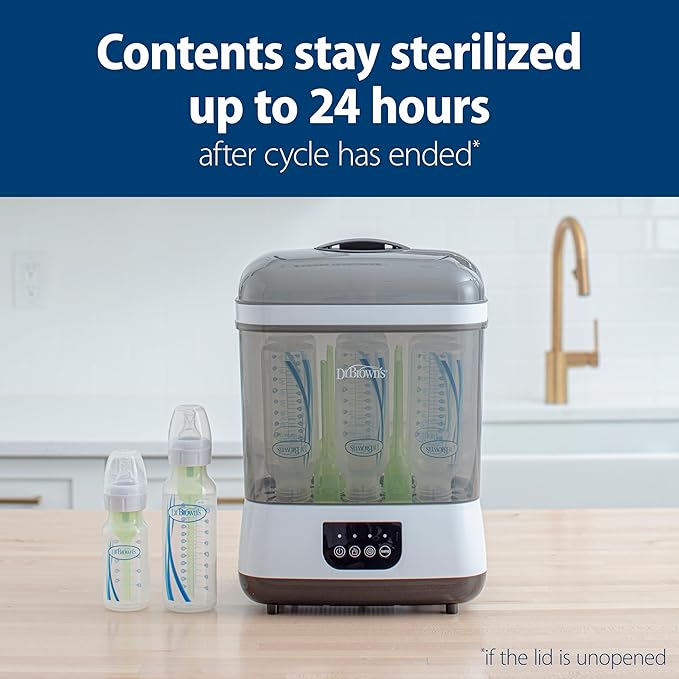 Dr. Brown's All-in-One Sterilizer and Dryer for Baby Bottles, Parts and Other Newborn Essentials