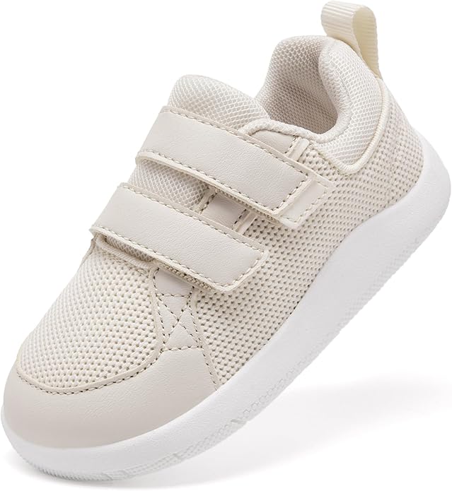 MORENDL Boys & Girls Walking Shoes 0-4 Years Baby Wide Toe Box Barefoot Shoes Toddler Sneakers