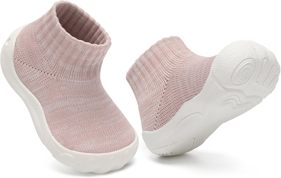 Baby Sock Shoes Breathable First Walking Shoes for Baby Girl Boy 6-24 Months Ultra-Light Infant Slippers Toddler Sneakers