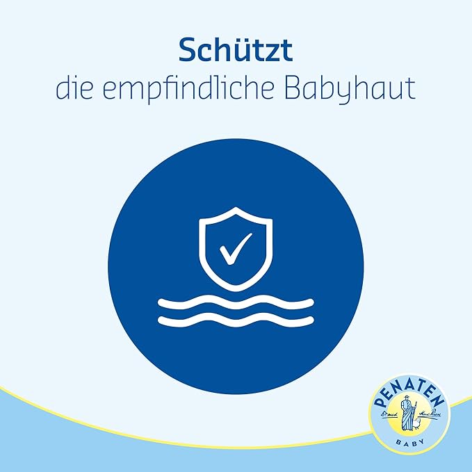 PENATEN Pflegeöl, pflegendes Babyöl & Babypflege Massageöl zur sanften Reinigung und Pflege empfindlicher Babyhaut (1 x 500ml)