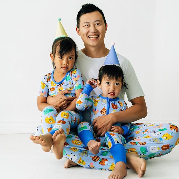 Little Sleepies Pajamas for Baby Boys & Girls, Viscose from Bamboo Baby Pajamas, Preemie & Newborn Sleepers, 2-Way Zipper PJs