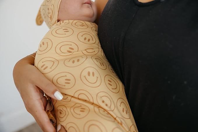 Copper Pearl Baby Swaddle Blanket - Premium Knit Baby Blanket, Large Soft Stretchy Receiving Blankets for Baby Boy and Girl, Swaddles for Newborn, Infant, and Toddler (Vance)