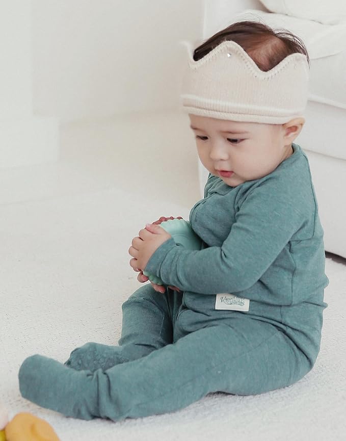 VAENAIT BABY Infant Toddler Boys Girls Modal Cotton Footed Pajamas One-Piece Romper Sleep and Play 0M-2T