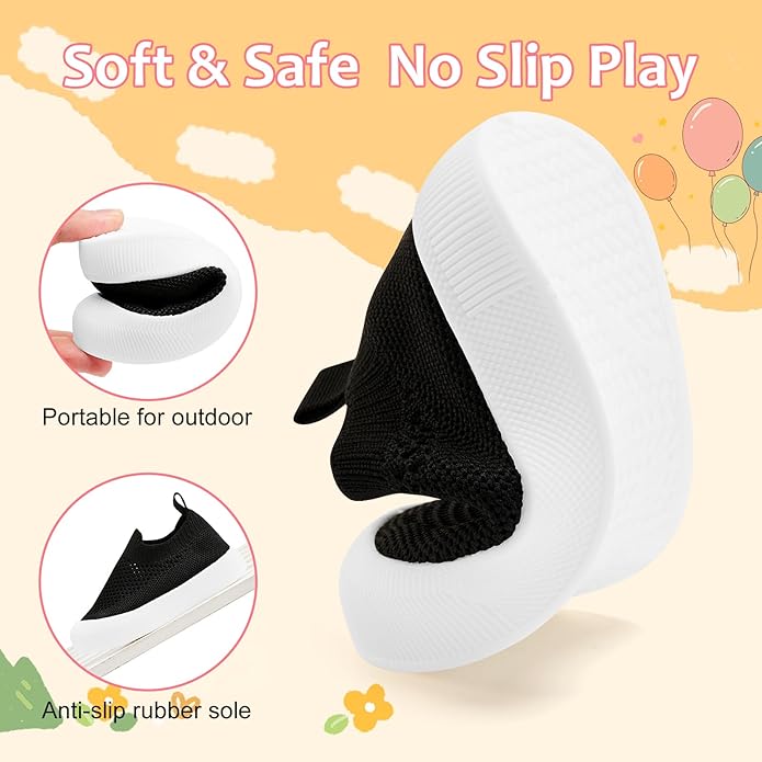 VIFUUR Baby Shoes Girls Boys Toddler Sneakers Non-Slip First Walkers Shoes for Babies 6 9 12 18 24 Months