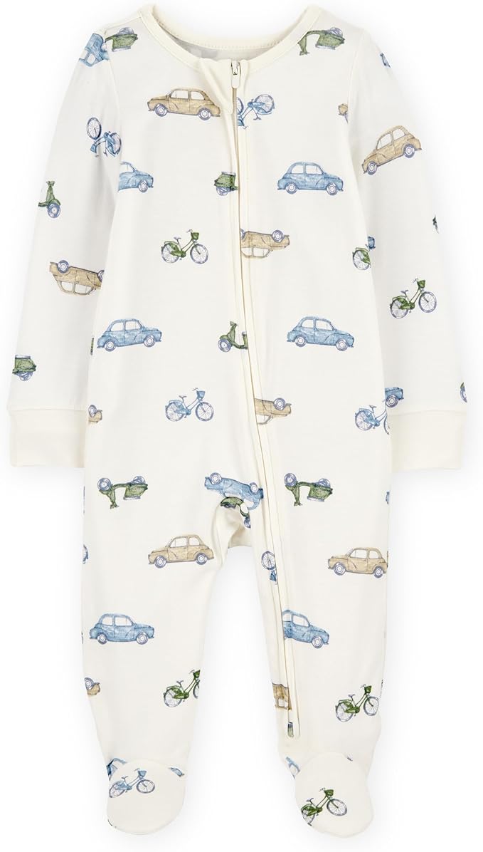 Carter's baby-boys Purelysoft Sleep and Play Pajamas