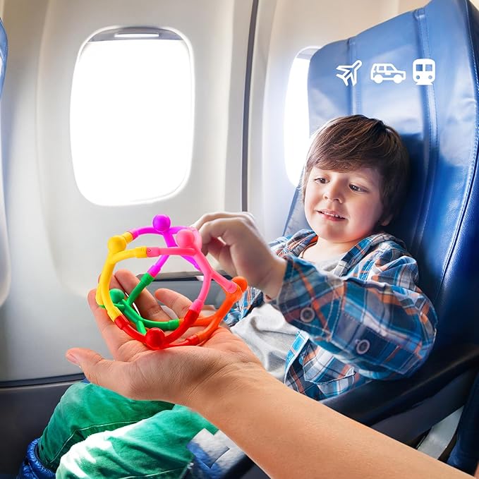 36Pcs Magnetic-People-Magnet-Men: Magnetic Travel Toys for Kids, Creative, Portable and Educational, Funny Magnets for Kids, Small Toys for Classroom Prizes, Easter Egg Stuffers, Office