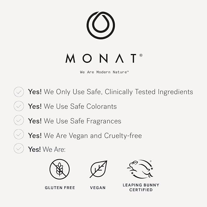MONAT Junior™ Gentle Shampoo - A safe, Gentle and Non-irritating Hair Shampoo for children. All Natural Tear-free, Sulfate & Paraben-free - Net Wt. 237 ml / 8 fl. Oz