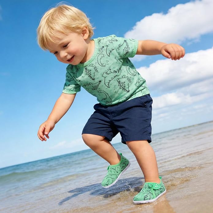 JOINFREE Baby Toddler Water Shoes Boys Girls Sandals Barefoot Kids Breathable Sneakers Shoes for Walking Running