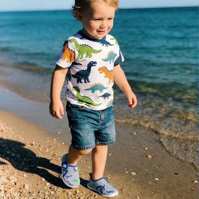 JOINFREE Baby Toddler Water Shoes Boys Girls Sandals Barefoot Kids Breathable Sneakers Shoes for Walking Running