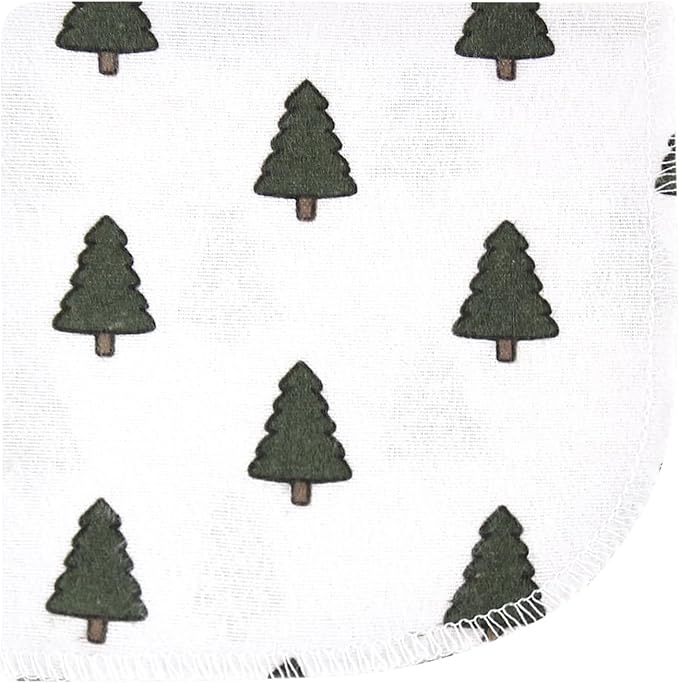 Hudson Baby Unisex Baby Flannel Cotton Washcloths 12-Pack, Wild Forest, One Size