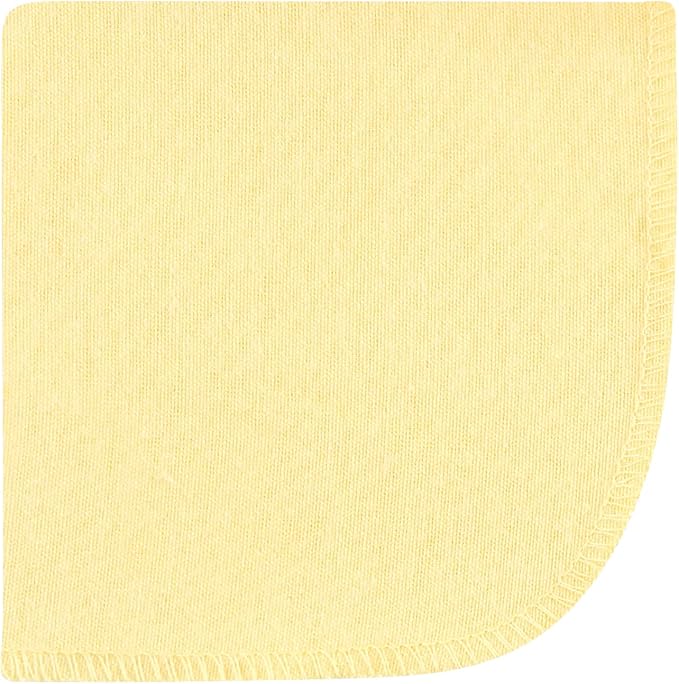 Hudson Baby Unisex Baby Flannel Cotton Washcloths, Modern Botanical 12 Pack, One Size