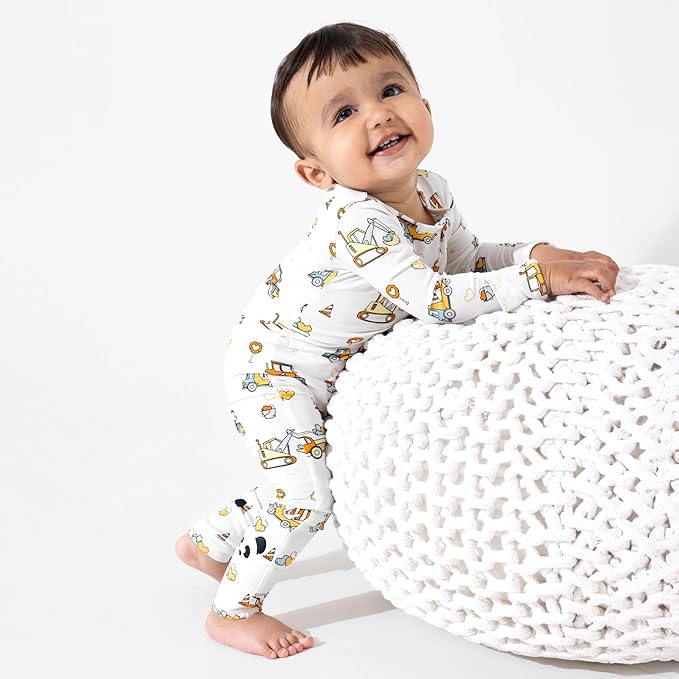Bellabu Bear Convertible Footies for Baby Boys & Baby Girls, Family Matching Pajamas, Rayon from Bamboo