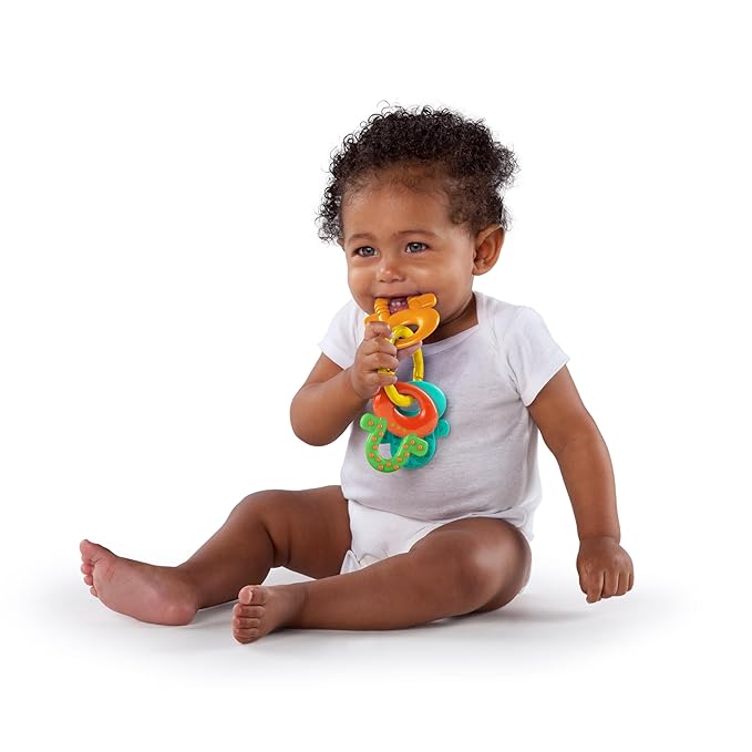 Bright Starts Teeth Relief 8pc Gift Set - BPA-Free Baby Teethers, Refrigerated Teething Toys, Unisex, 3 Months+