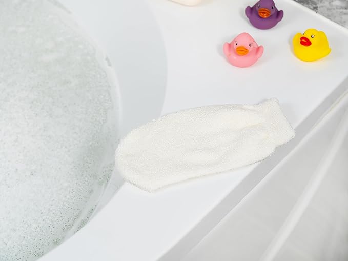 Hypoallergenic Natural Baby Sponge & Wash Cloth Set for Bath — Ultra-Soft, Gentle, Safe for Newborns, Infants & Sensitive Skin
