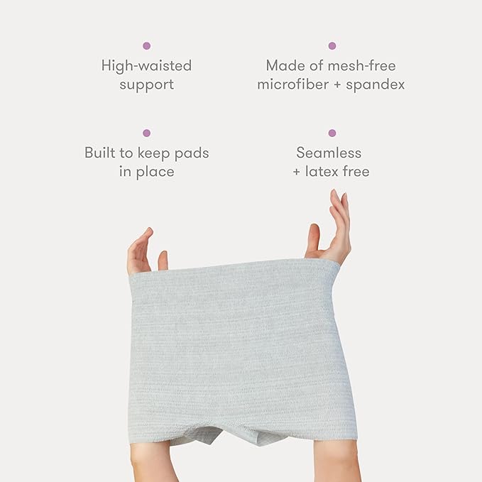 Frida Mom 8pc Postpartum Underwear, Disposable Boyshort Panties