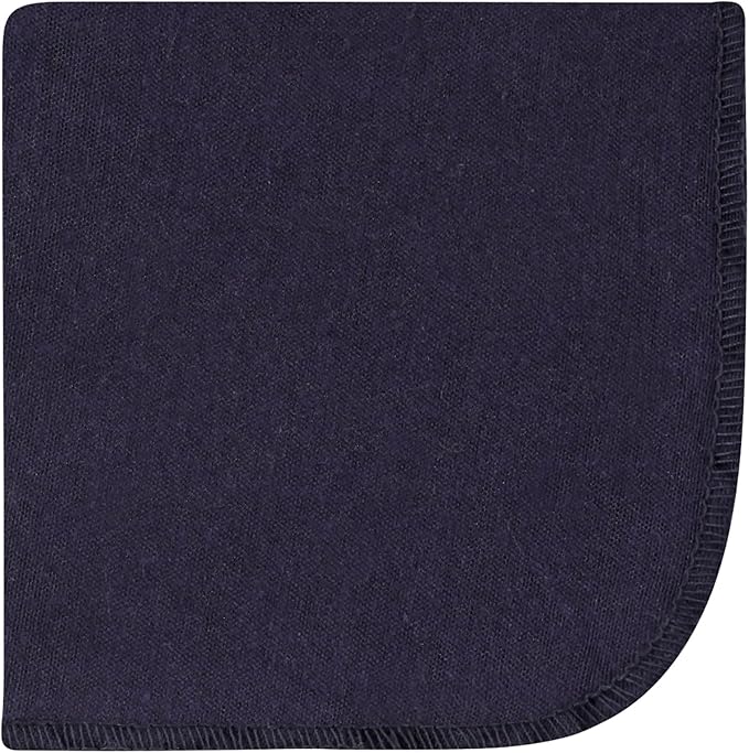 Hudson Baby Unisex Baby Flannel Cotton Washcloths, Sports Fan 12 Pack, One Size