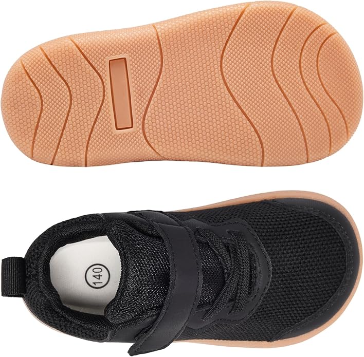 Wide Toe Box Toddler Shoes Baby First Walking Shoe Boys Girls Non-Slip Zero Drop Minimalist Tennis Sneakers