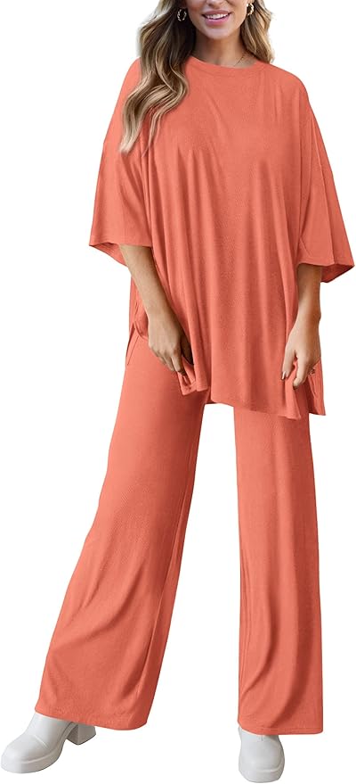 PRETTYGARDEN Two Piece Sets for Women Summer Fashion Lounge Matching Set 2026 Spring Travel Vacation Airport Outfits Clothing