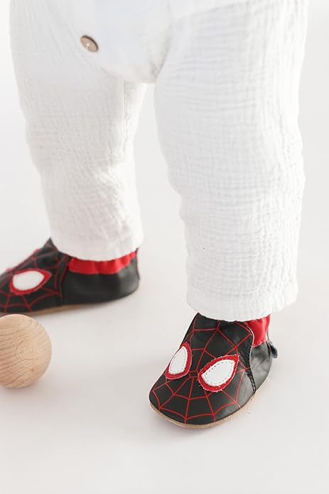 Robeez Baby Boys and Unisex Soft Soles Slip-Resistant Crib Shoes Slippers Moccasins for Infant and Toddler, 0-24 Months