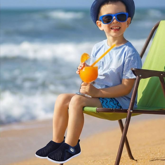 JOINFREE Baby Toddler Water Shoes Boys Girls Sandals Barefoot Kids Breathable Sneakers Shoes for Walking Running