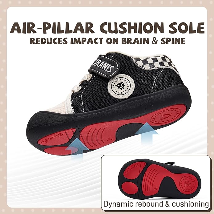 Toddler Shoes Boys Girls Infant Sneakers Non-Slip Rubber Sole Baby Crib First Walker Shoes