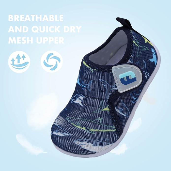 JOINFREE Baby Toddler Water Shoes Boys Girls Sandals Barefoot Kids Breathable Sneakers Shoes for Walking Running