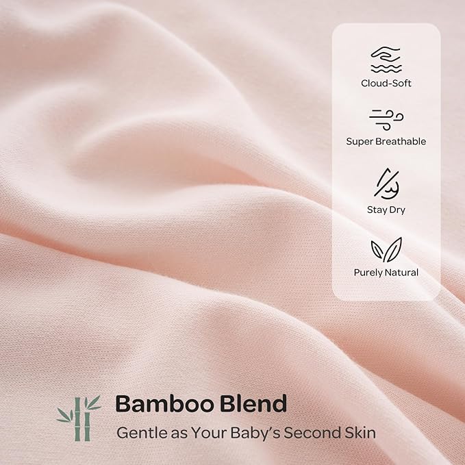 Momcozy Swaddles for Newborns, Quiet Fastener Suitable for Infant 0-3 Months, New-Parent-Friendly Swaddle Sack, Reduce Startle Reflex, Newborn Boys Girls Registry Essentials, 2-Pack, Bloom