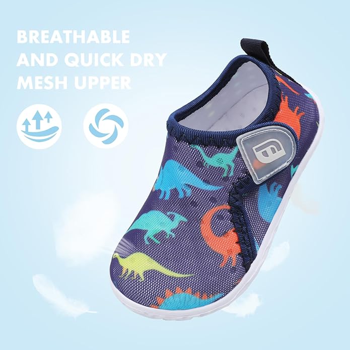 JOINFREE Baby Toddler Water Shoes Boys Girls Sandals Barefoot Kids Breathable Sneakers Shoes for Walking Running