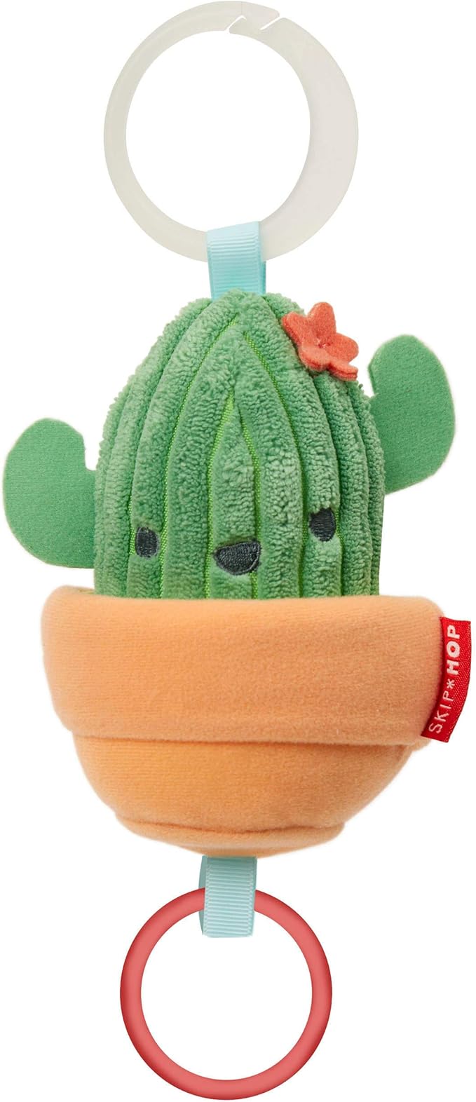 Skip Hop Baby Stroller Toy, Farmstand Grow & Play Jitter, Cactus
