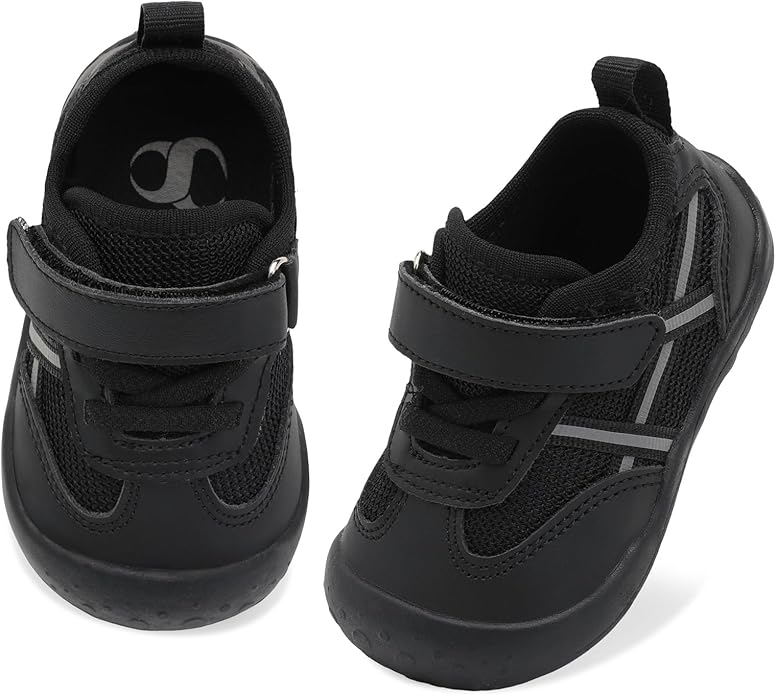 Scurtain Baby Shoes Boy Girl First Walking Shoe Infant Crib Breathable Sneakers Lightweight Barefoot Shoes for Babies