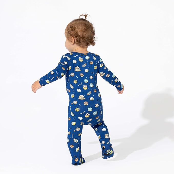 Bellabu Bear Convertible Footies for Baby Boys & Baby Girls, Family Matching Pajamas, Rayon from Bamboo