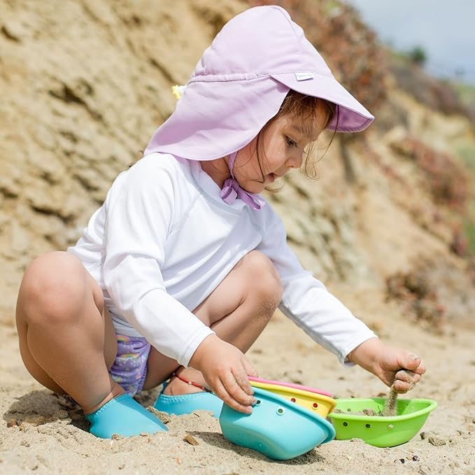 Green Sprouts Unisex-Baby Flap Sun Protection Swim HatHat