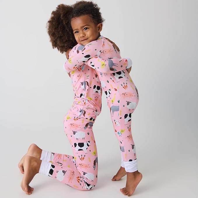 Little Sleepies Pajamas for Baby Boys & Girls, Viscose from Bamboo Baby Pajamas, Preemie & Newborn Sleepers, 2-Way Zipper PJs