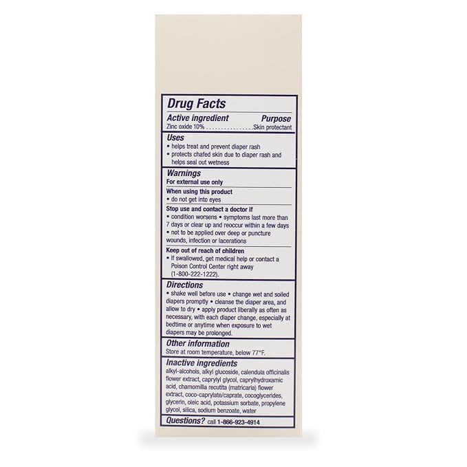 Bébé Bottoms Diaper Rash Cream Spray - Paraben, Dye & Fragrance Free, No-Rub Touch Free Application for Sensitive Skin - Quick Relief & Comfort (100 ml)