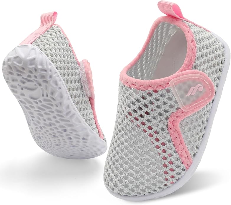 JIASUQI Baby Boys Girls Barefoot Swim Pool Water Shoes Beach Walking Sandals Athletic Sneakers