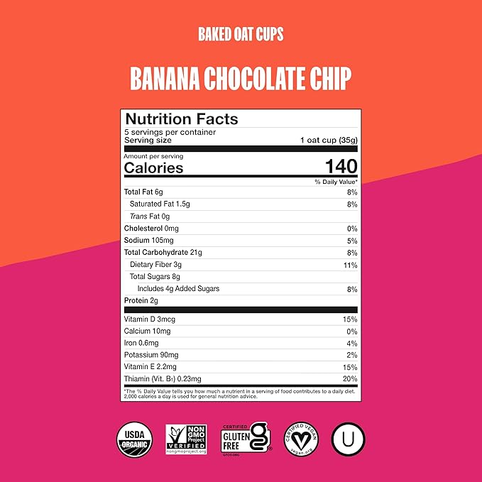 MadeGood Mornings Soft-Baked Oat Bars & Oat Cups Variety Pack (30 count)