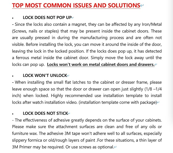 20 Pack Magnetic Cabinet Locks Baby Proofing - Vmaisi Children Proof Cupboard Drawers Latches - Adhesive Easy Installation